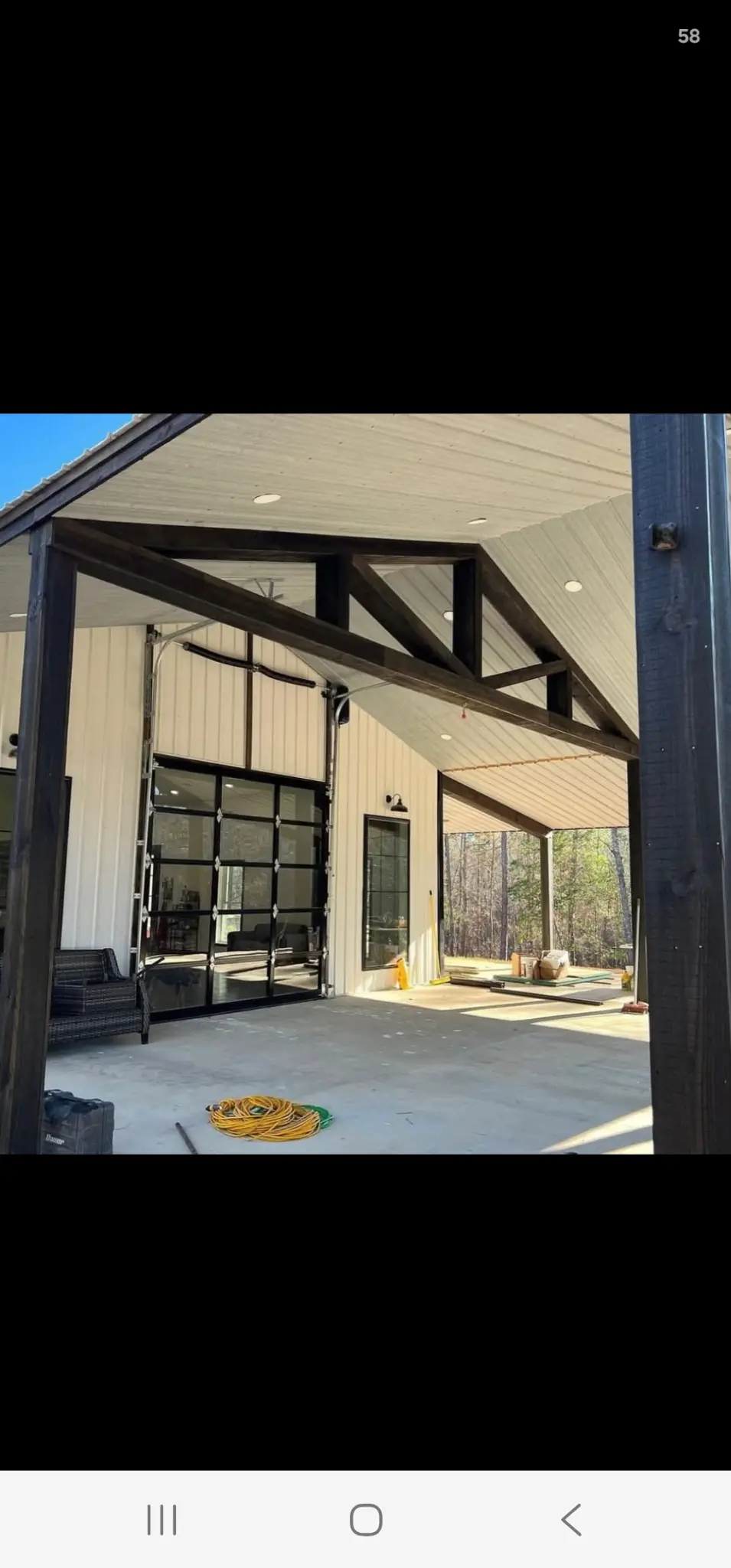 KC Construction barndominium project near Gainesville, TX