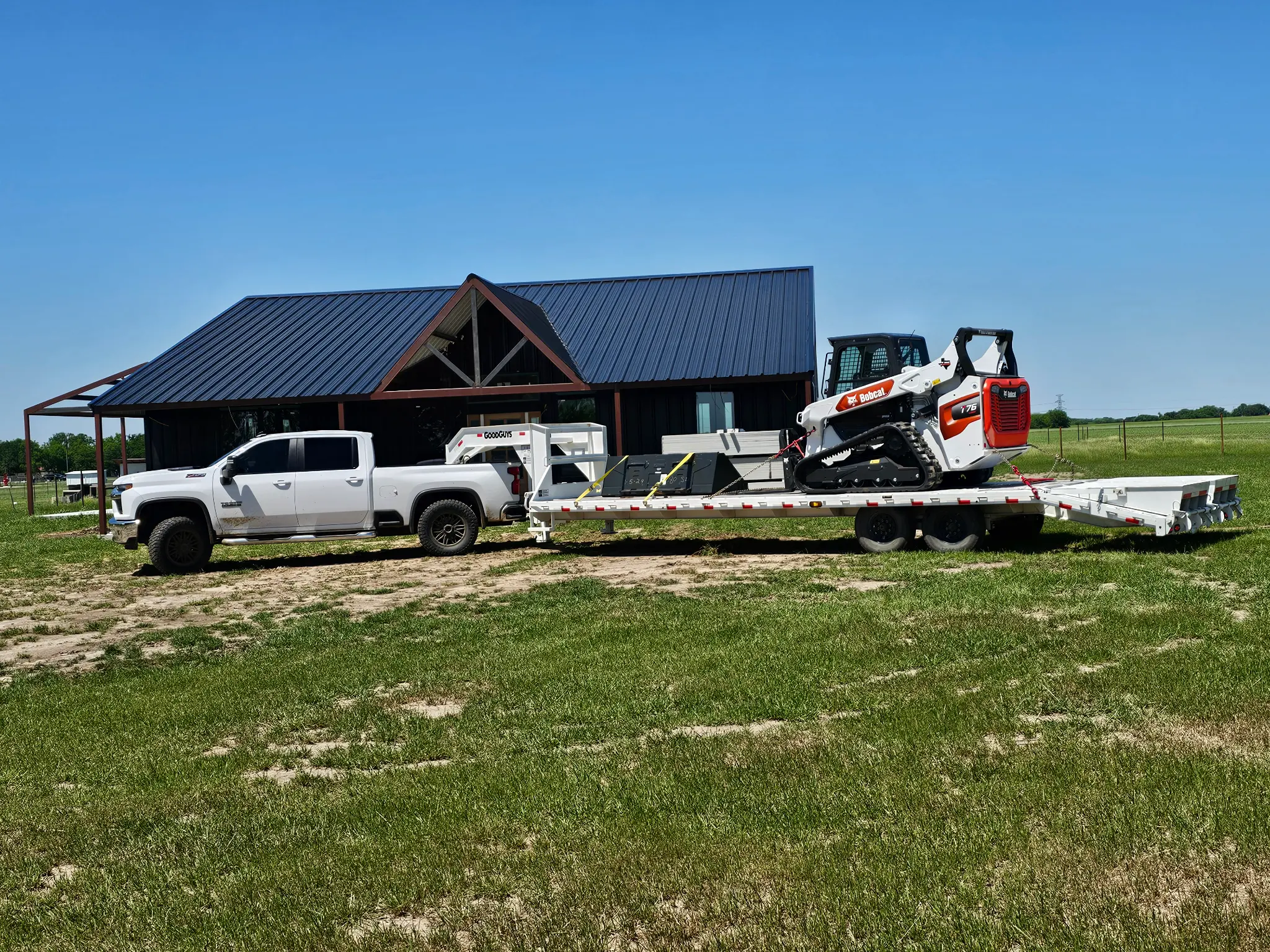 Barndominium built by KC Construction near Gainesville, TX